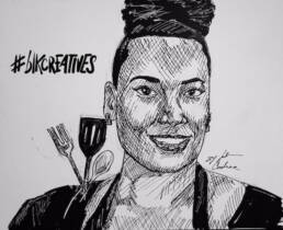 Angela-Davis-The-Kitchenista-blkcreaatives-artwork
