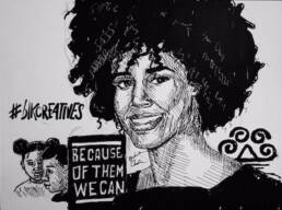 Eunique-Jones-Gibson-Because-of-Them-We-Can #blkcreatives-artwork- jonathan carradine