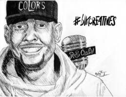 Jabari R&B Only #blkcreatives artwork Jonathan Carradine