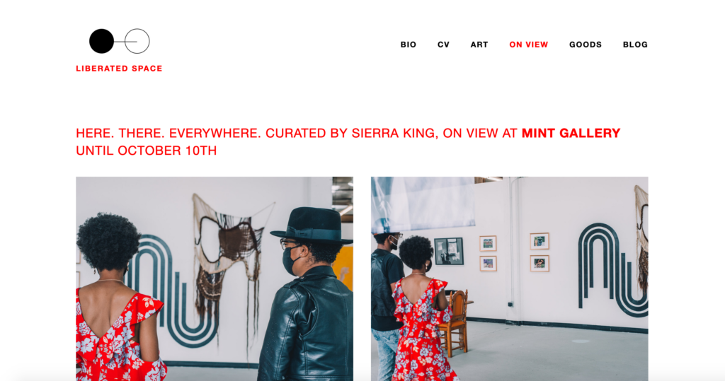 Chandler Stephens Sierra King blkcreatives artist website